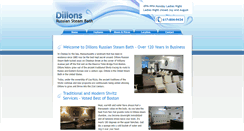 Desktop Screenshot of dillonsrussiansteambath.com